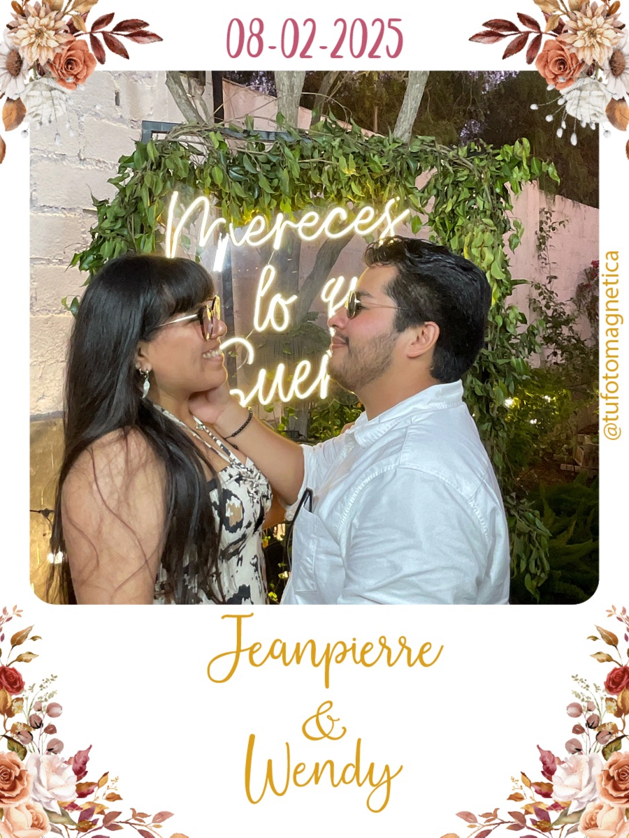 Gift Booth en boda - Fotos instantáneas